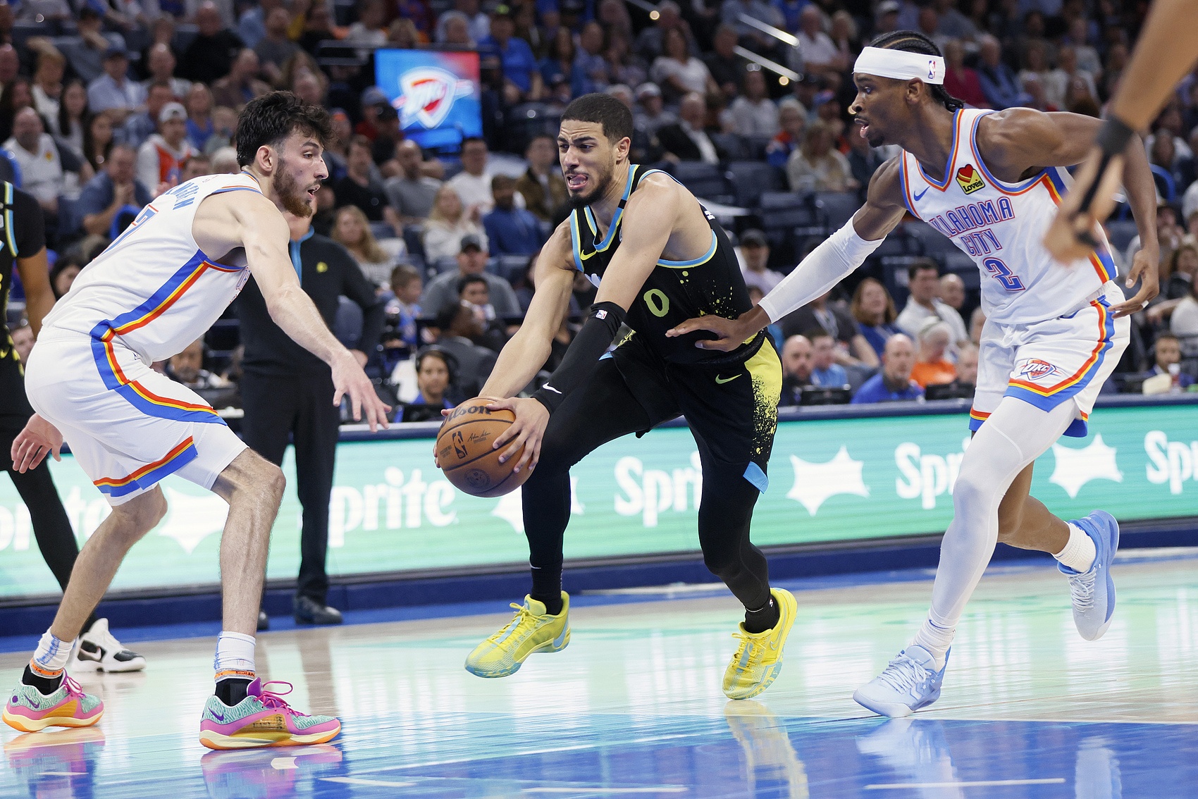 NBA彩经:雷霆主场拿下步行者扳平大比分